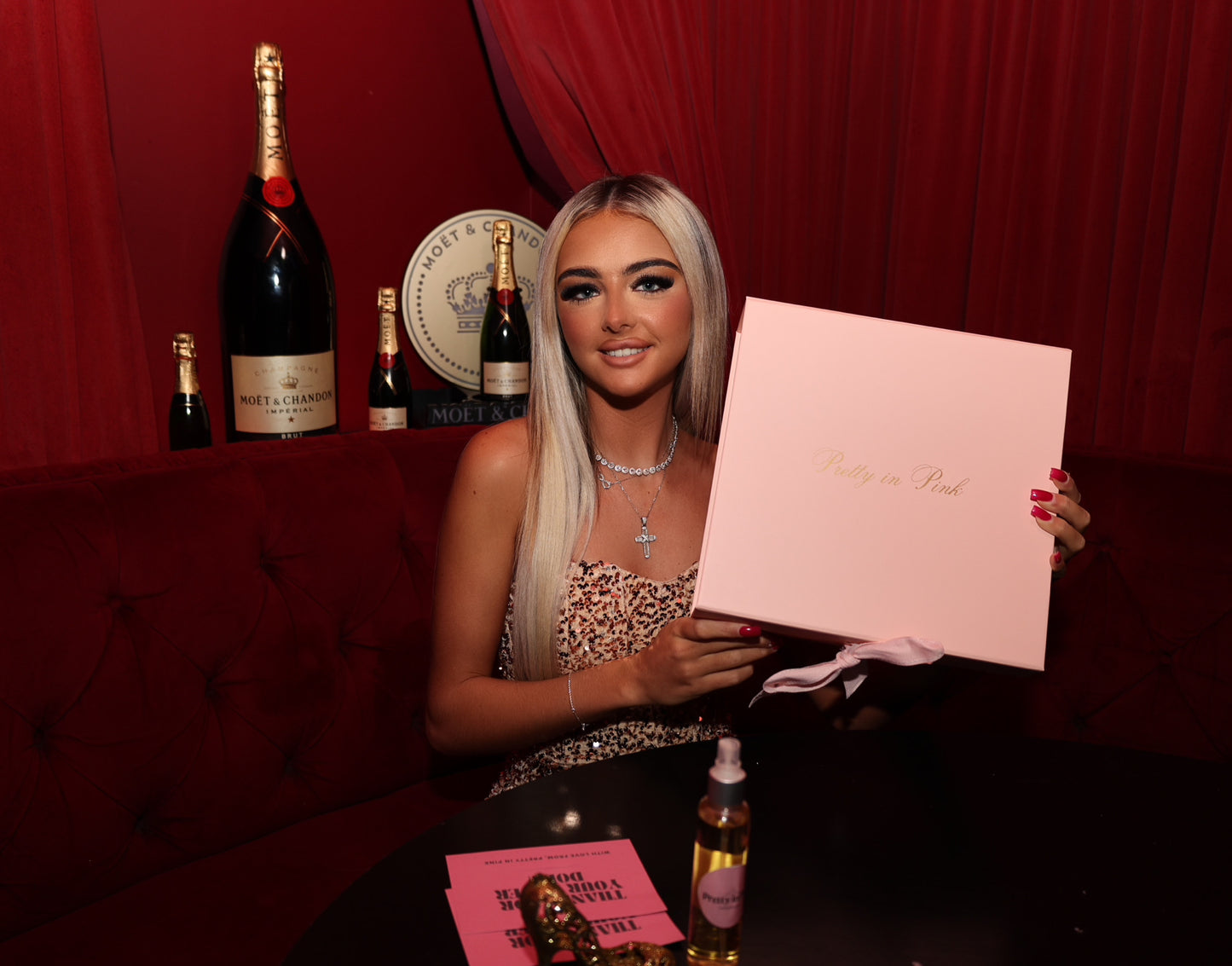 Luxury Pretty in Pink Gift Box (pink and gold)