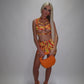 LIMITED EDITION HAND MADE AND DESIGNED IN HOUSE: Oasis mini skirt
