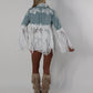 Denim lace jacket