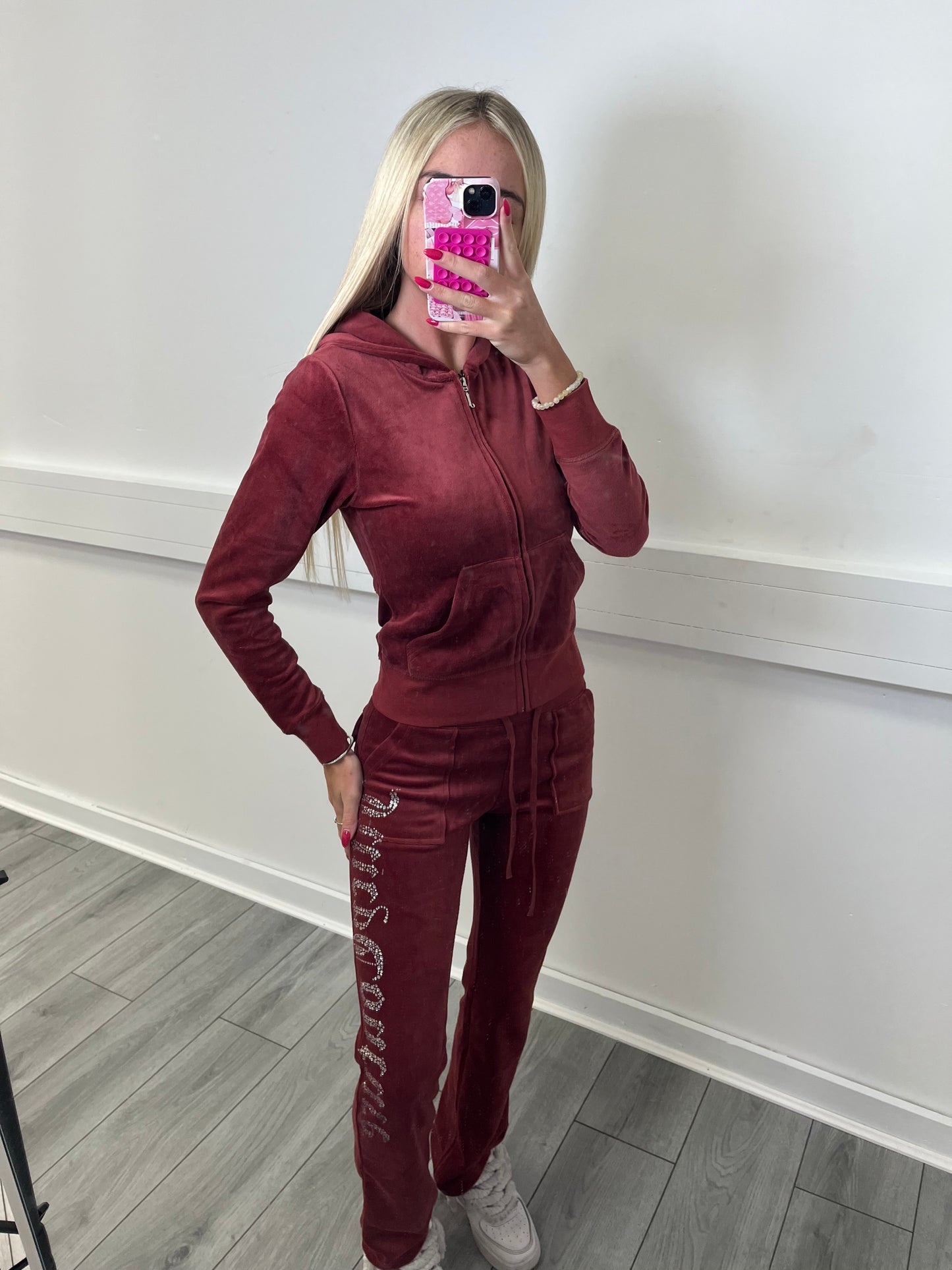 DECEMBER 1ST CHRISTMAS DEADLINE PRE-ORDER Juicy Velour Rhinestone tracksuit