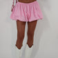 Pink puff skirt