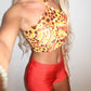 LIMITED EDITION HAND MADE AND DESIGNED IN HOUSE: Oasis halter neck top