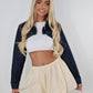 Ivory puff skirt