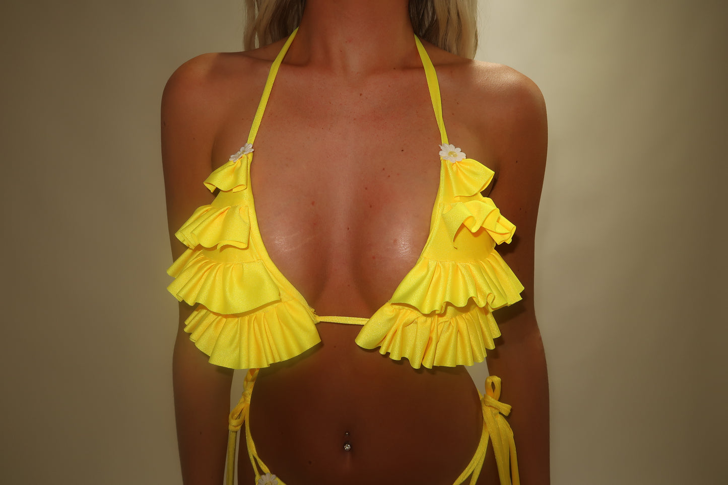 LIMITED EDITION HAND MADE AND DESIGNED IN HOUSE: ‘Daisy’ Bikini