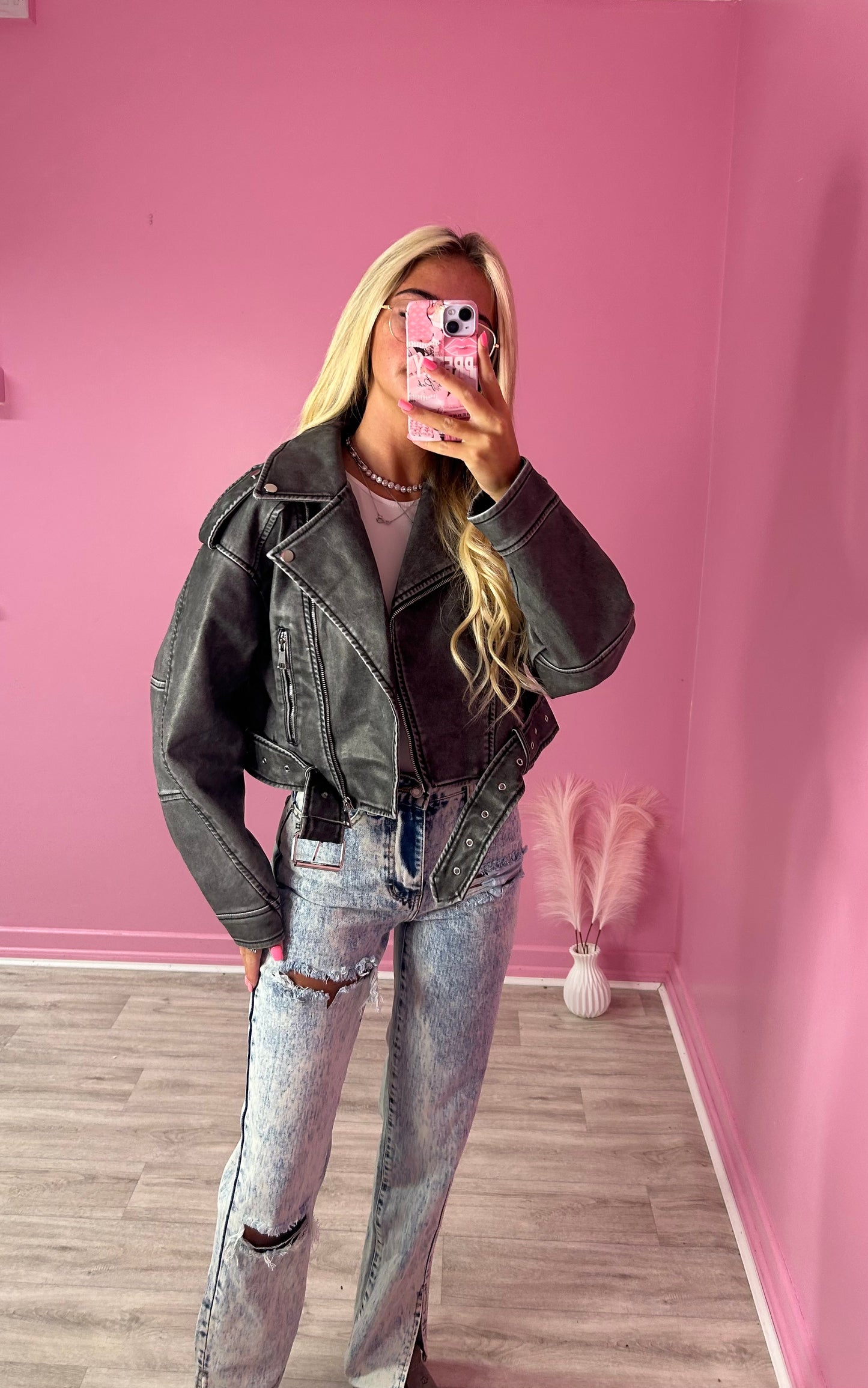 ‘Molly’ charcoal jacket
