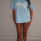 Blue Embossed Basketball T'Shirt