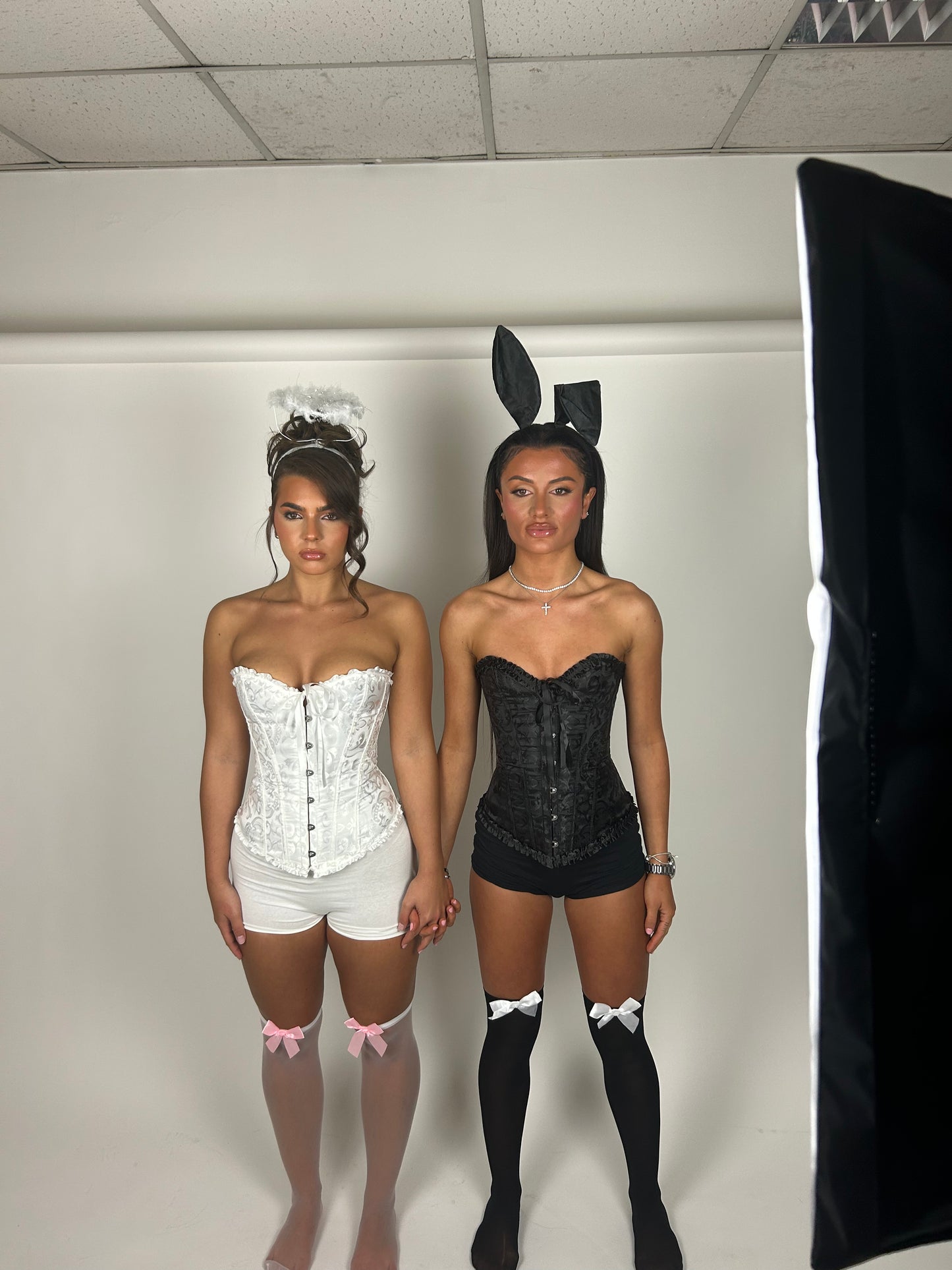 Black bunny outfit (6 piece)