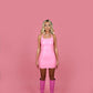Barbie pink dress