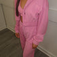 Catch Flights Pink joggers