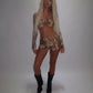 LIMITED EDITION HAND MADE AND DESIGNED IN HOUSE: ‘Melody’ top and shorts co-ord