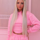 Pink 3 piece tracksuit and corset top