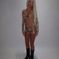 LIMITED EDITION HAND MADE AND DESIGNED IN HOUSE: ‘Melody’ top and shorts co-ord