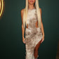 ‘Aries’ cut out dress