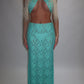 LIMITED EDITION HAND MADE AND DESIGNED IN HOUSE: ‘Ariel’ multi-way top and maxi skirt co-odd