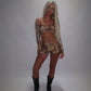 LIMITED EDITION HAND MADE AND DESIGNED IN HOUSE: ‘Melody’ top and shorts co-ord