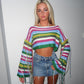 Crochet tassel jumper