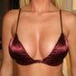 Burgundy bralet
