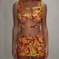 LIMITED EDITION HAND MADE AND DESIGNED IN HOUSE: Oasis mini skirt