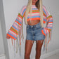 Crochet tassel jumper