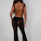 Kendall black lace jumpsuit