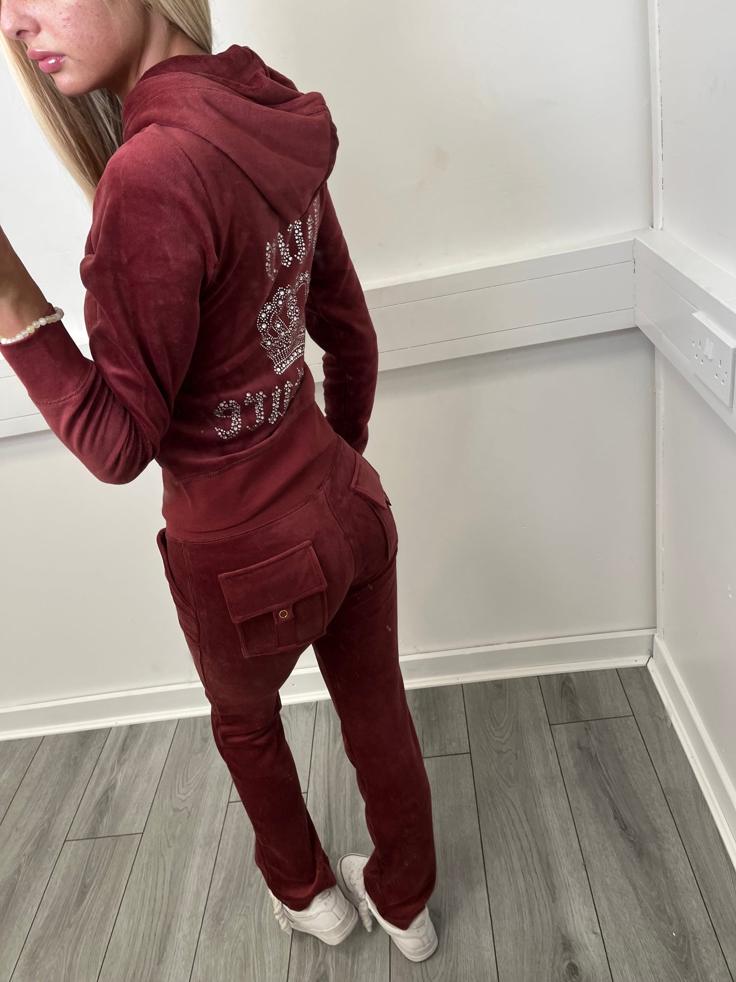 DECEMBER 1ST CHRISTMAS DEADLINE PRE-ORDER Juicy Velour Rhinestone tracksuit