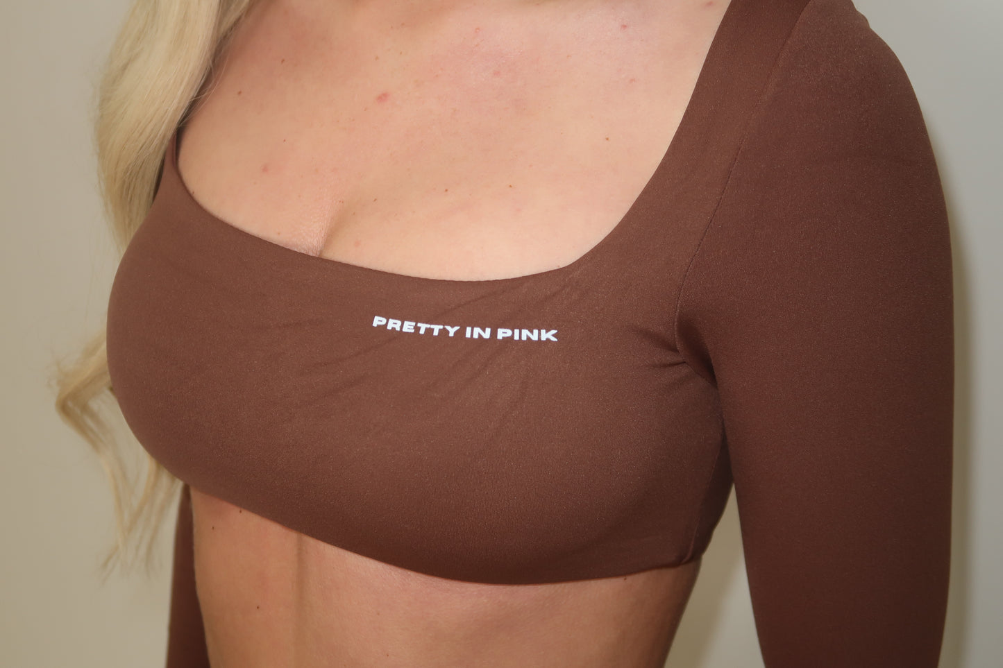 GYM GIRL ERA EXCLUSIVE chocolate brown sculpt flared bottoms