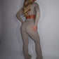 GYM GIRL ERA EXCLUSIVE Camel brown Sculpt flared bottoms
