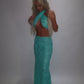 LIMITED EDITION HAND MADE AND DESIGNED IN HOUSE: ‘Ariel’ multi-way top and maxi skirt co-odd