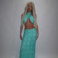 LIMITED EDITION HAND MADE AND DESIGNED IN HOUSE: ‘Ariel’ multi-way top and maxi skirt co-odd