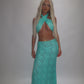 LIMITED EDITION HAND MADE AND DESIGNED IN HOUSE: ‘Ariel’ multi-way top and maxi skirt co-odd