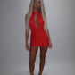 LIMITED EDITION HAND MADE AND DESIGNED IN HOUSE: ‘Rose’ lace dress