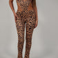 Chloe leopard print co-ord