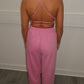 Catch Flights Pink joggers
