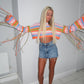 Crochet tassel jumper