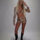 LIMITED EDITION HAND MADE AND DESIGNED IN HOUSE: ‘Melody’ top and shorts co-ord