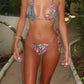 LIMITED EDITION HAND MADE AND DESIGNED IN HOUSE: ‘Exotic’ bikini set