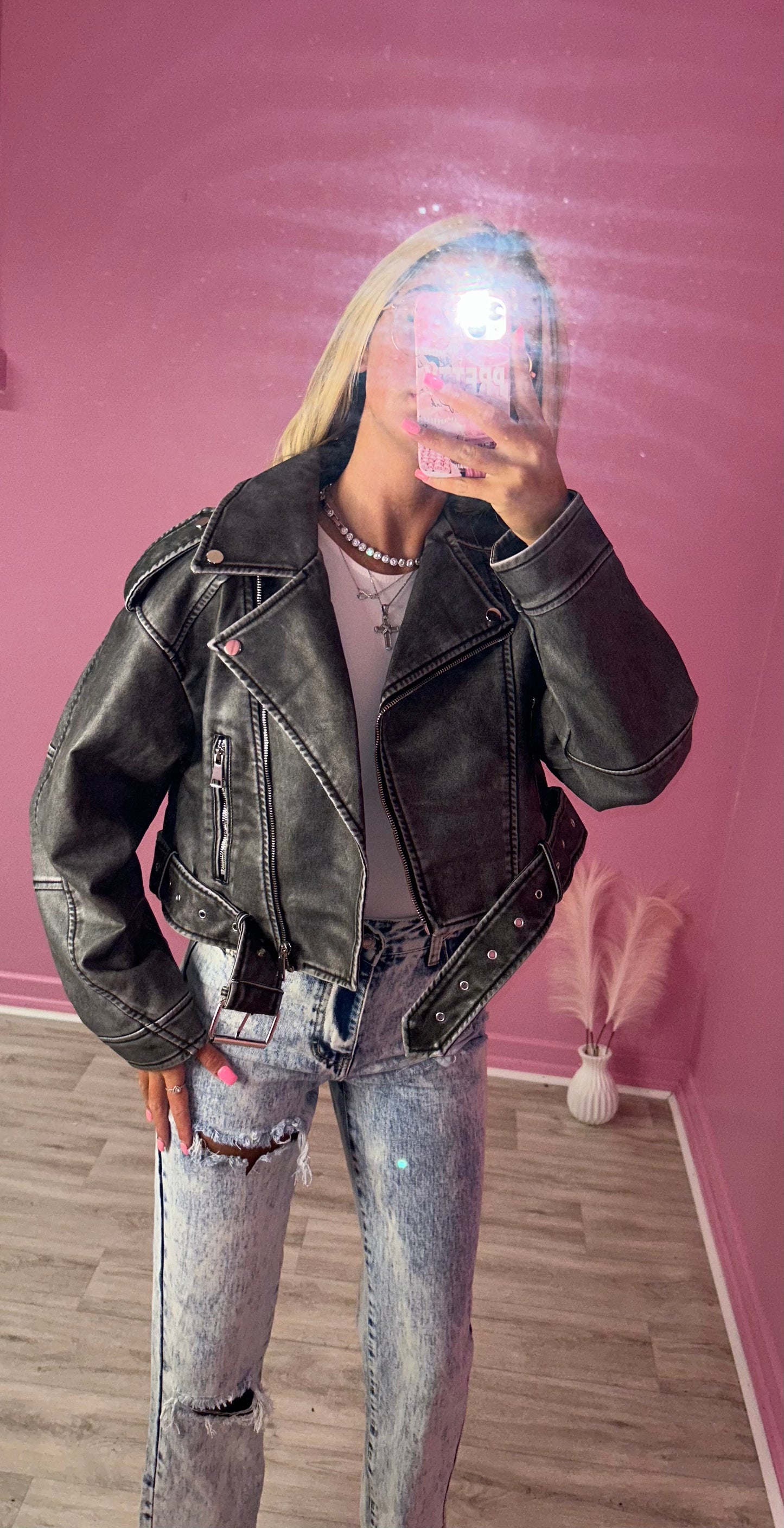 ‘Molly’ charcoal jacket