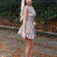 LIMITED EDITION HANDMADE & DESIGNED IN HOUSE: Tartan top and puff skirt