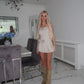 Belted Pleated Cargo Playsuit