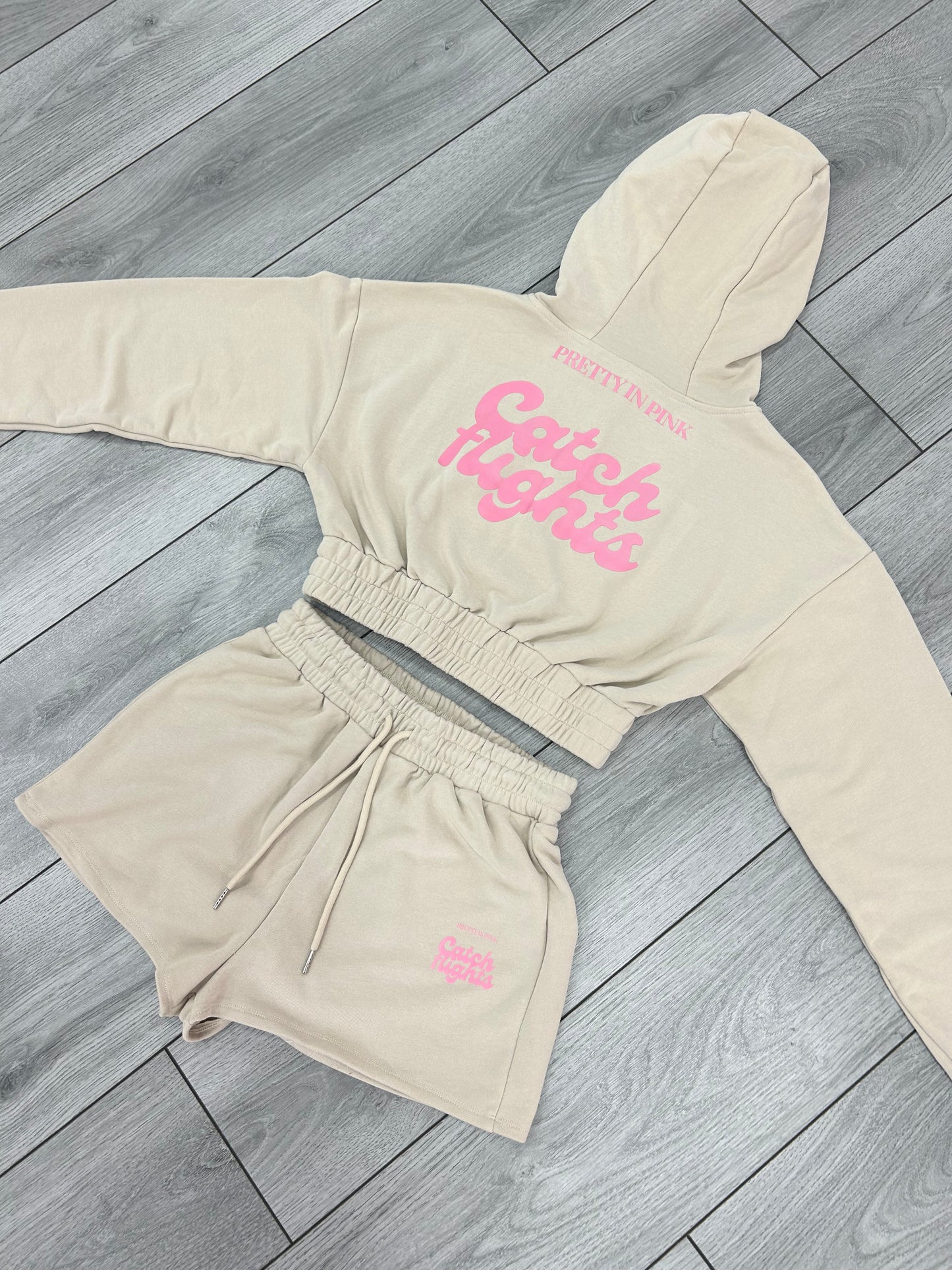Catch flights shorts beige