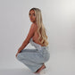 Diamond embellished jeans
