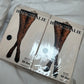 Pattern black tights