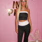 ‘Stassie’ black co-ord