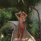 LIMITED EDITION HAND MADE AND DESIGNED IN HOUSE: ‘Exotic’ bikini set