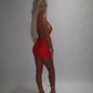LIMITED EDITION HAND MADE AND DESIGNED IN HOUSE: ‘Rose’ lace dress