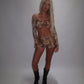 LIMITED EDITION HAND MADE AND DESIGNED IN HOUSE: ‘Melody’ top and shorts co-ord
