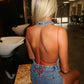 ‘Western’ denim top