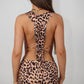 Chloe leopard print co-ord
