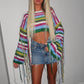 Crochet tassel jumper