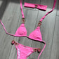 Azalea bikini top and head band